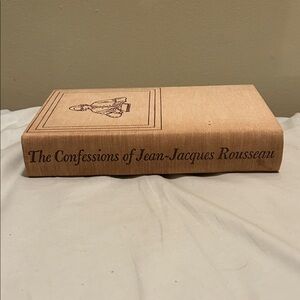 The Confessions of Jean-Jacques Rousseau Hardcover Book